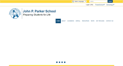 Desktop Screenshot of parker.cps-k12.org