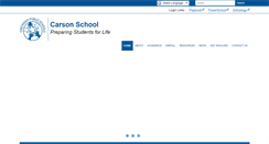 Desktop Screenshot of carson.cps-k12.org