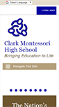 Mobile Screenshot of clark.cps-k12.org