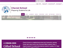 Tablet Screenshot of cheviot.cps-k12.org