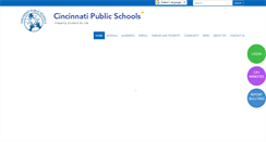 Desktop Screenshot of cps-k12.org