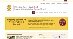 Desktop Screenshot of daterhighschool.cps-k12.org