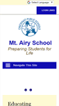 Mobile Screenshot of mtairy.cps-k12.org