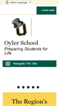 Mobile Screenshot of oyler.cps-k12.org